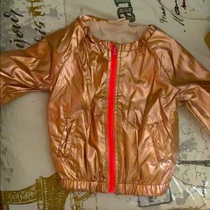 Cat and Jack Pink Metallic Jacket